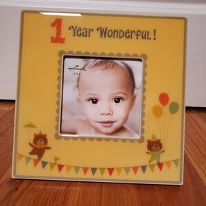 4 x 4 Hallmark Picture Frame - "1 Year Wonderful"